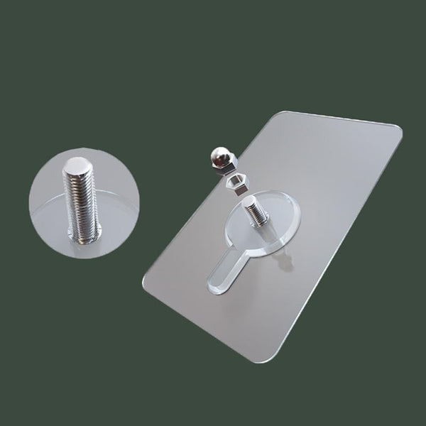 Wall Hangers Without Nails Wall Hooks Heavy Duty Wall Sticky For Hanging  2pcs Screw 6MM