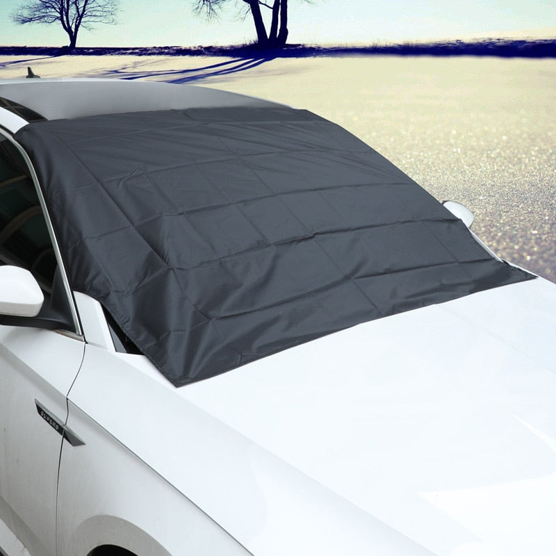 Magnetic Car Windshield Protector Shield against Snow, Dust & Environmental conditions for all seasons.