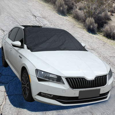 Magnetic Car Windshield Protector Shield against Snow, Dust & Environmental conditions for all seasons.